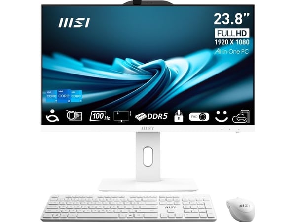 MSI PRO AP242P 14M-859EU Intel Core i7-14700 23.8inch FHD 2x8GB 1TB M.2 PCIe 802.11 AX + BT 5.3 W11P