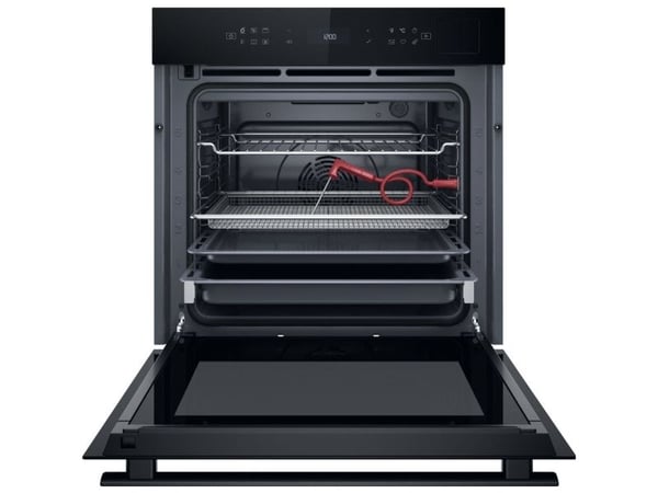 Whirlpool W Collection WOI6A8FPT1SBA - Ovn - med dampfunksjon - innebygd - fordypning - bredde: 56 cm - dybde: 55 cm - høyde: 58.3 cm - med selvren...