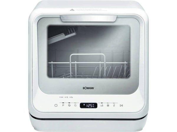 Bomann TSG 5704, Benkeplate, Kompakt, Hvit, Hvit, Berøringskontroll, LCD