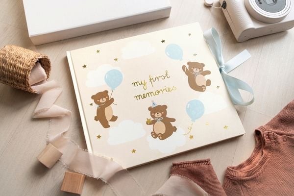Bamse Fotoalbum 28x25 cm 50 ark