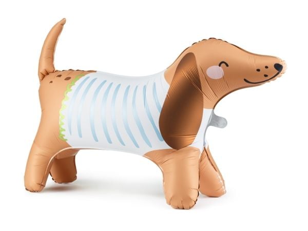 Stående ballongfolie Dachshund 89x58cm blanding 64706