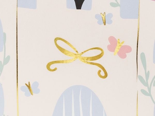 PartyDeco TNP37, Gavepapirbag, Flerfarget, Bilde, Gratulasjoner, Matt, Til enhver anledning