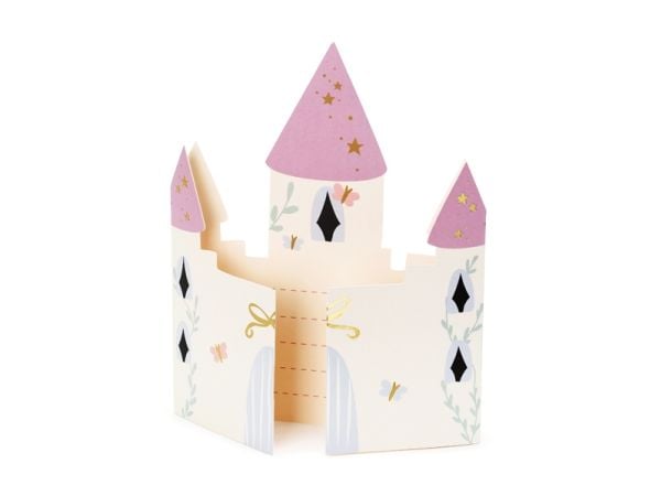 PartyDeco ZPP7, Bursdag, Flerfarget, Rosa, Papir, 6 stykker, 125 mm, 155 mm