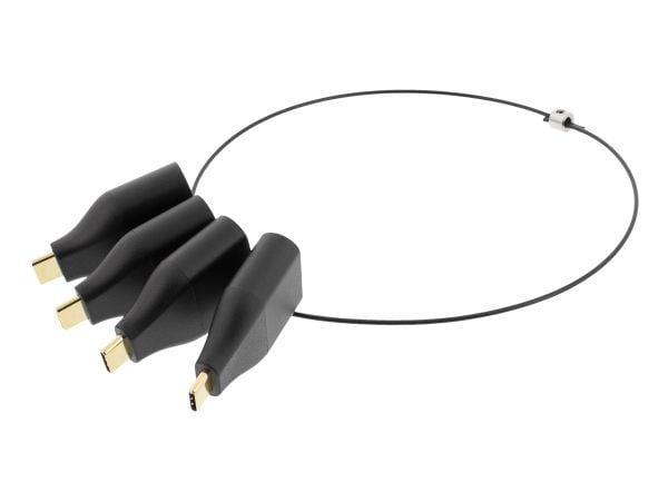 DELTACO USB-CAR1 - Autovirtasovitin - 1 A (USB) - musta