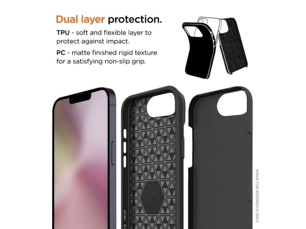 EIGER EGCA00728, Lommebok-etui, Apple, iPhone 16E, 40,8 cm (16.1"), Hvit