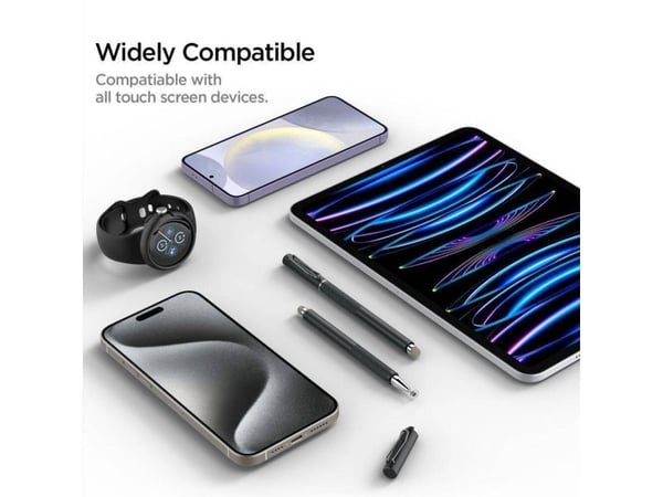 Spigen stylus SPIGEN UNIVERSAL STYLUS PEN MUSTA