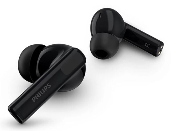 Philips TAT2520BK - True wireless-hodetelefoner med mikrofon - i øret - Bluetooth - svart
