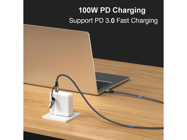 Varustus 128431, 1 m, USB A/USB C, USB C, USB 3.2 Gen 2x2, 20 Gbit/sek., Lajittelu
