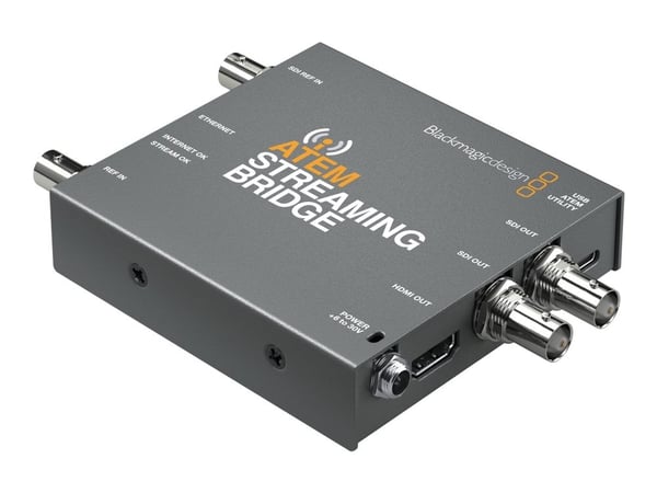 Blackmagic ATEM Streaming Bridge - H.264 streaming media decoder