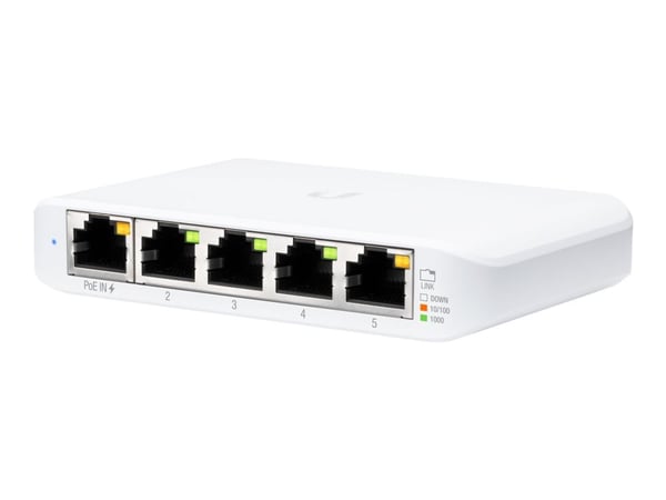 Ubiquiti Networks UniFi USW Flex Mini, Hallittu, L2, Gigabit Ethernet (10/100/1000), Power over Ethernet -tuki