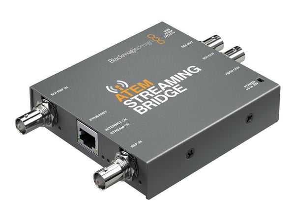 Blackmagic ATEM Streaming Bridge - H.264 streaming media decoder