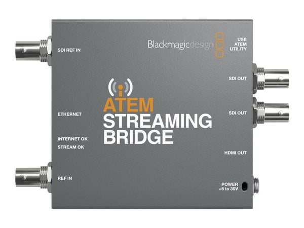 Blackmagic ATEM Streaming Bridge - H.264 streaming media decoder