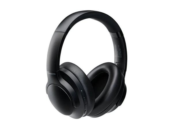 Panasonic RB-HX330B - Hodetelefoner med mikrofon - on-ear - Bluetooth - trådløs - aktiv støydemping - lydisolerende - svart