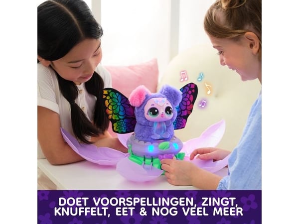 Hatchimals EGG INA Bloomables Kittyfly GML, Poika/tyttö, 5 vuosi/vuosia, Tuottaa ääntä