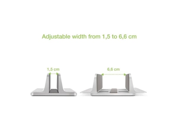 Techly ICA-TBL 010, PC-stativ, Sølv, Aluminium, 43,2 cm (17"), 96 mm, 150 mm