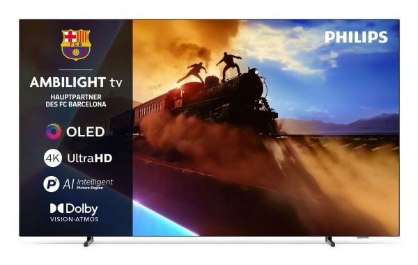Philips Ambilight 48OLED760/12, 121,9 cm (48"), 3840 x 2160 pikseliä, OLED, Älytelevisio, Wi-Fi, Harmaa