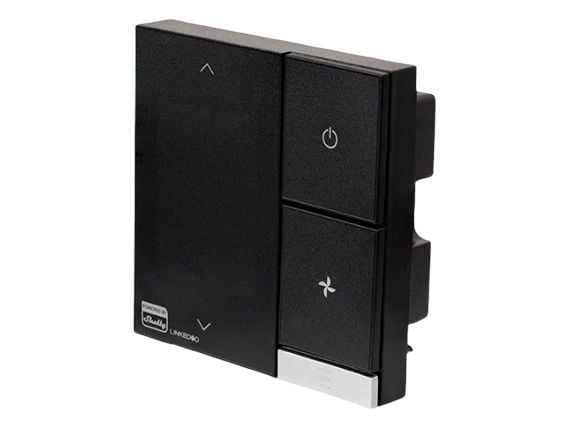 Shelly LinkedGo smartes HVAC-Thermostat, Digital termostat, 802.11b, 802.11g, Wi-Fi 4 (802.11n), Sort, 30 m, 50 m, 5 - 35 °C