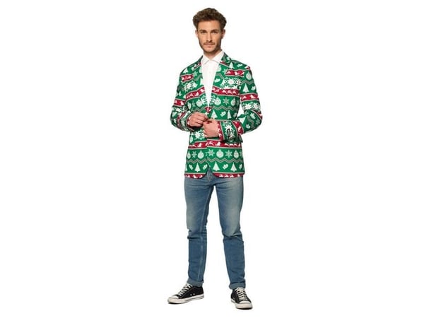 Suitmeister Green Nordic blazer