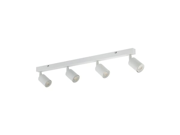 TK Lighting spotlampe TOP GU10 4x10W WH