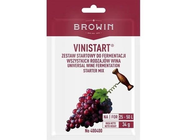 Browin Starter Vinistart viinin käyminen 34G