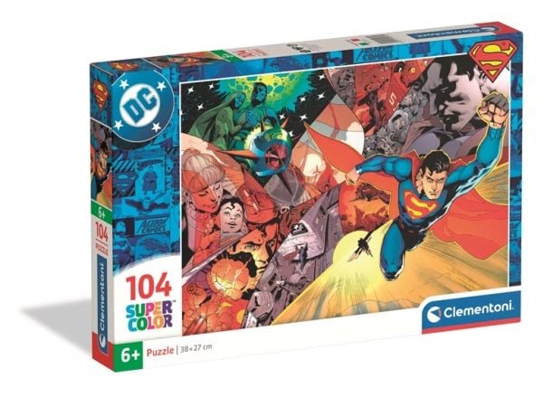 CLE pussel 104 SuperKolor Superman 25074