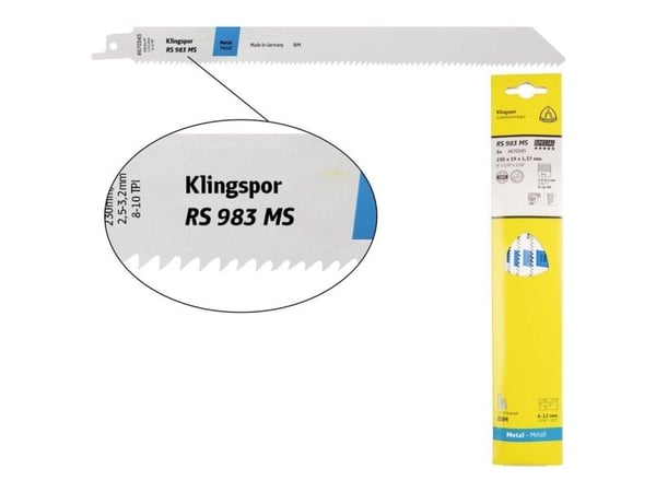 Bladspor 670345 Bajonettsagblad Sagbladlengde 210 mm 5 stk