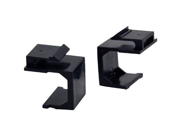 VALUE 25.99.8209, RJ-45, Muovi, Musta, 10 kpl