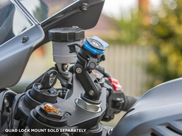 Quad Lock QLA-VDM, Mobiltelefon/smarttelefon, Motorsykkel, Sort