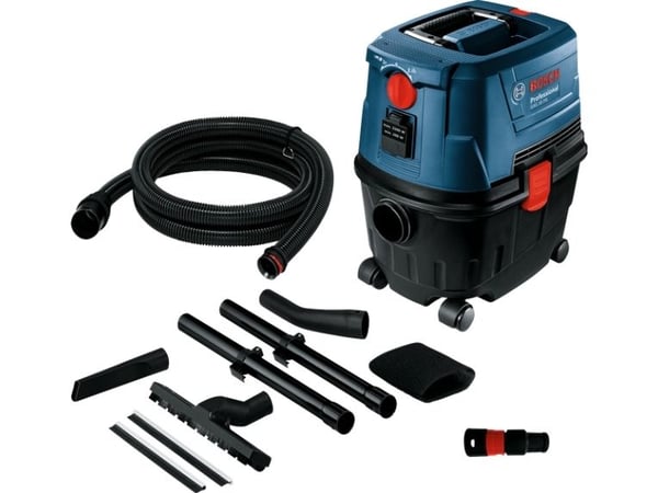 Bosch Professional GAS 15 PS - Støvsuger - kanister - pose / uten pose