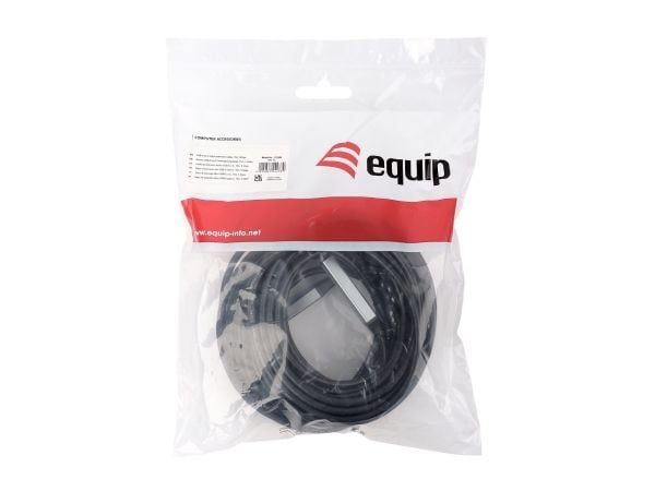 Equip 133358, 15 m, USB C, USB C, USB 3.2 Gen 1 (3.1 Gen 1), 5 Gbit/s, Sort