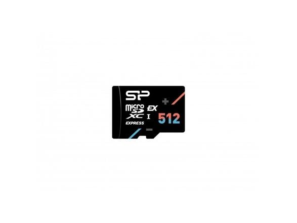SILICON POWER Hypera - Flashminnekort - 512 GB - A1 / Video Class V30 / UHS-I U3 / Class10 - microSD PCI Express Gen 3x1 UHS-I