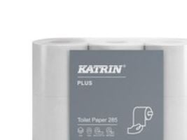 Toiletpapir Katrin Plus 285 hvid 35m 38411 3-lag - (42 ruller pr. karton)