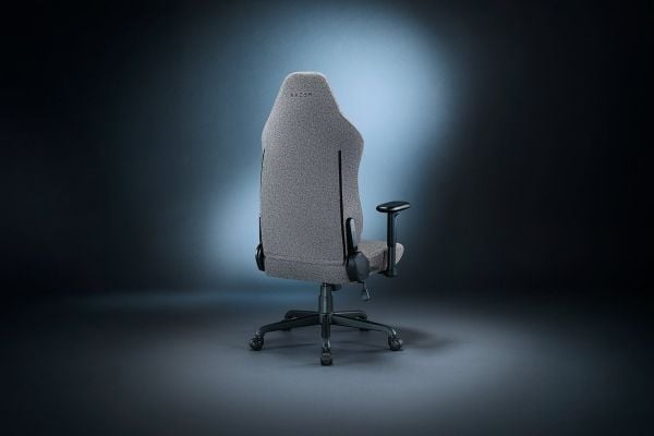Razer Iskur V2 X - Spillestol - ergonomisk - armlener - T-formet - tipping - roterende - lysegrå