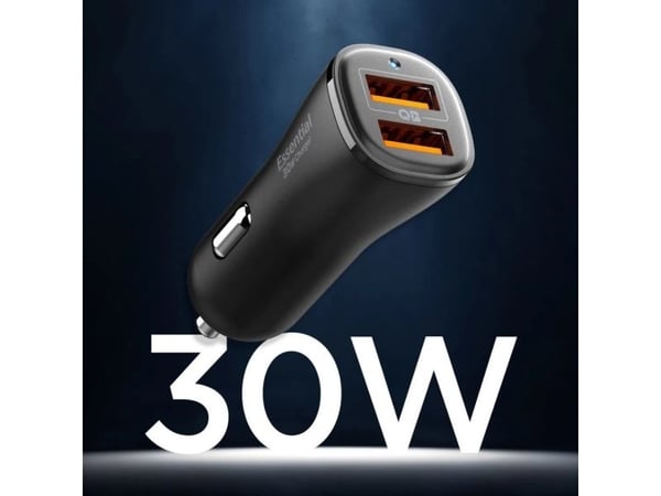 Spigen EV302, Automatisk, Cigarr tändare, Svart
