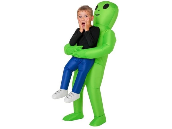 Bortført af alien kostume