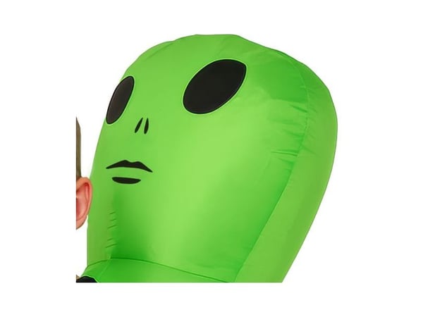 Bortført af alien kostume