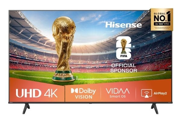 Hisense 50A6Q - 50" Diagonalklasse A6Q Series LED-bakgrunnsbelyst LCD TV - Smart TV - VIDAA - 4K UHD (2160p) 3840 x 2160 - HDR - Direct LED - svart