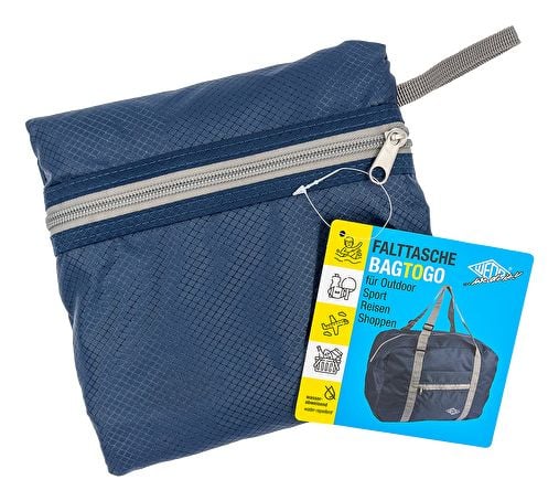 Wedo 58 2602, Unisex, Hånd-veske, Forlomme, Blå, Monokromatisk, Grå