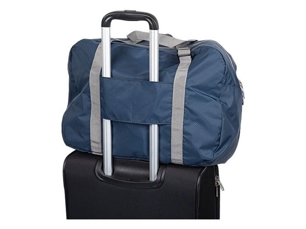 Wedo 58 2602, Unisex, Hånd-veske, Forlomme, Blå, Monokromatisk, Grå