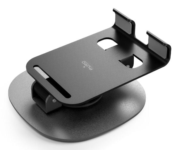 Puro Tilt Pro aluminiumsstativ for telefon/nettbrett - mørkegrå