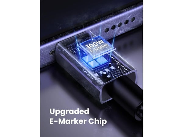 Ugreen 45063, 1 m, USB C, USB C, USB 2.0, 0,48 Gbit/s, Sort