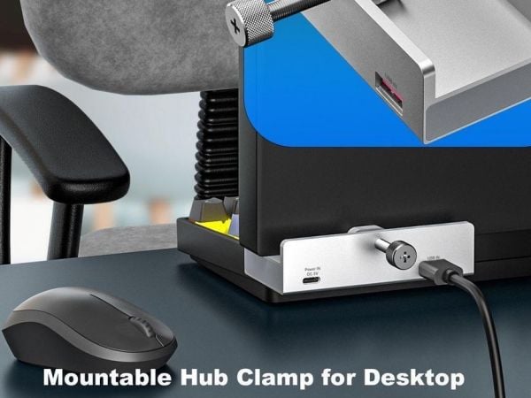 Equip 128967, USB 3.2 Gen 1 (3.1 Gen 1) Type-A, USB 3.2 Gen 1 (3.1 Gen 1) Type-A, USB 3.2 Gen 1 (3.1 Gen 1) Type-C, 5000 Mbit/s, Aluminium, Alumini...