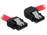 DeLOCK SATA 30cm, 0,3 m, Uros/uros, Punainen