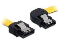 DeLOCK 0.5m SATA M/M, 0,5 m, Uros/uros, Keltainen