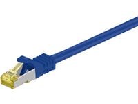MicroConnect - Nettverkskabel - RJ-45 (hann) til RJ-45 (hann) - 2 m - SFTP, PiMF - CAT 7 - halogenfri, uten hindringer - blå