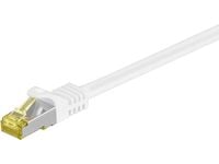 MicroConnect - Nettverkskabel - RJ-45 (hann) til RJ-45 (hann) - 2 m - SFTP, PiMF - CAT 7 - halogenfri, uten hindringer - hvit