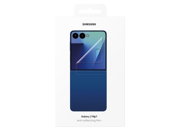Samsung EF-UF766 - Skjermbeskyttelse for mobiltelefon - antireflekterende - film - gjennomsiktig - for Galaxy Z Flip7