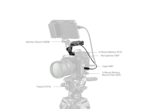 SmallRig 4927, Digitalkamera, håndgrep, Universell, Sony Alpha 7R V / Alpha 7R IV / Alpha 7R III / Alpha 7 IV / Alpha 7 III / Alpha 7S III / Alpha ...