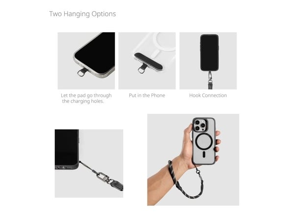 SmallRig FilMov, Mobiltelefon, Ekte lær, Nylon, Rustfritt stål, Sort, Hekte, 38 cm, 24 cm