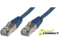 MicroConnect - Nettverkskabel - RJ-45 (hann) til RJ-45 (hann) - 2 m - FTP - CAT 5e - blå